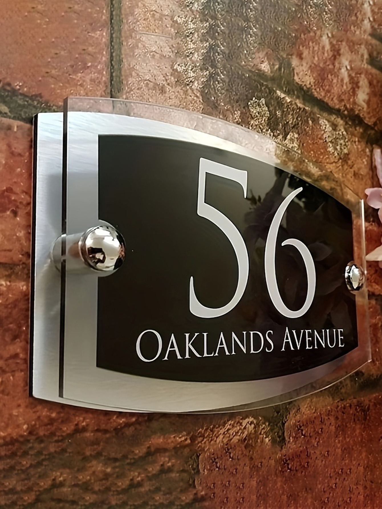 Custom Double Layer Acrylic House Signs
